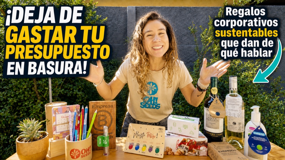 Video: regalos corporativos sustentables que dan de qué hablar