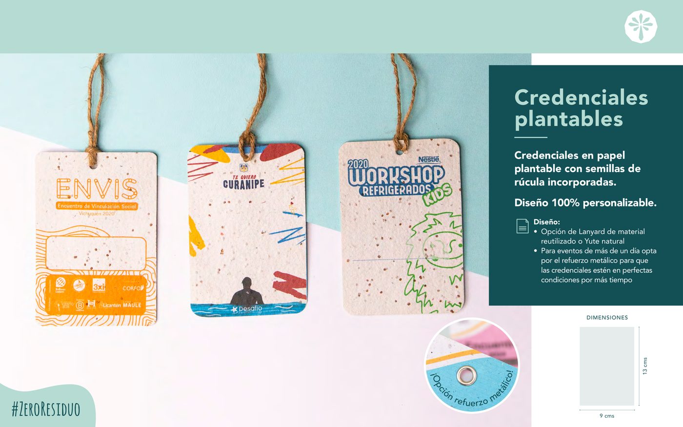 Credencial plantable — 0 portada catalogo