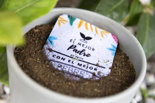 Etiquetas Plantables — 5 como funciona tierra
