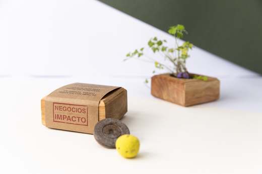 Woody Kit — 1 detalle macetero madera